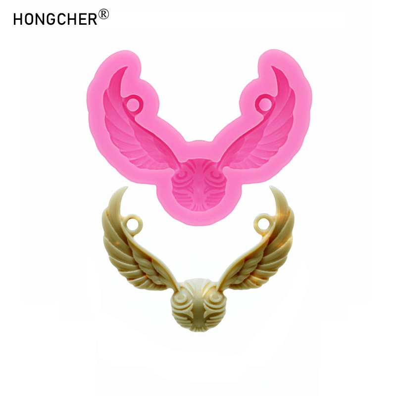 Resin Craft Ideas - Flügel-Schmuck, Halsketten-Anhänger, Kleidungszubehör, Harz-Accessoires, Gießform für