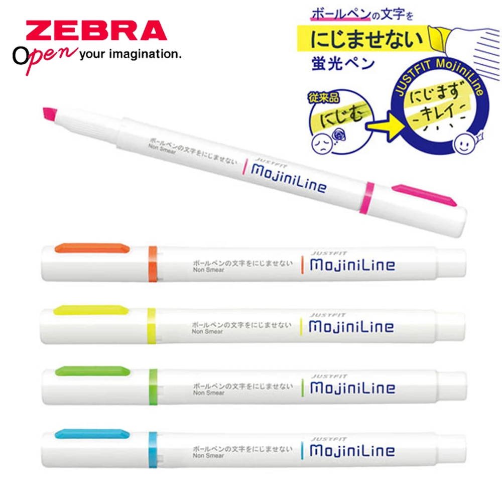 Zebra Pen Mildliner - 4 stücke Japan Zebra Text marker