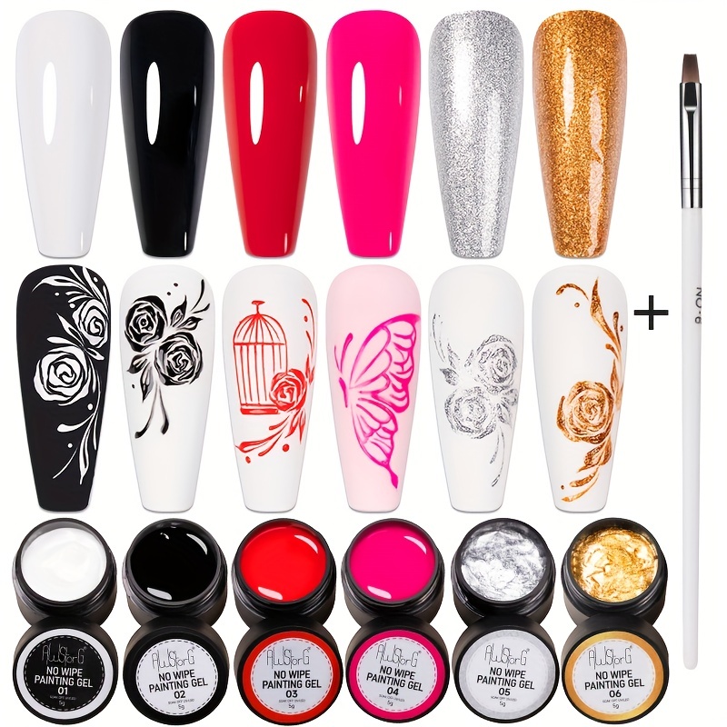 Resin Glitter Pack - AWStorG 7 Teile/satz Nicht Fließend 4