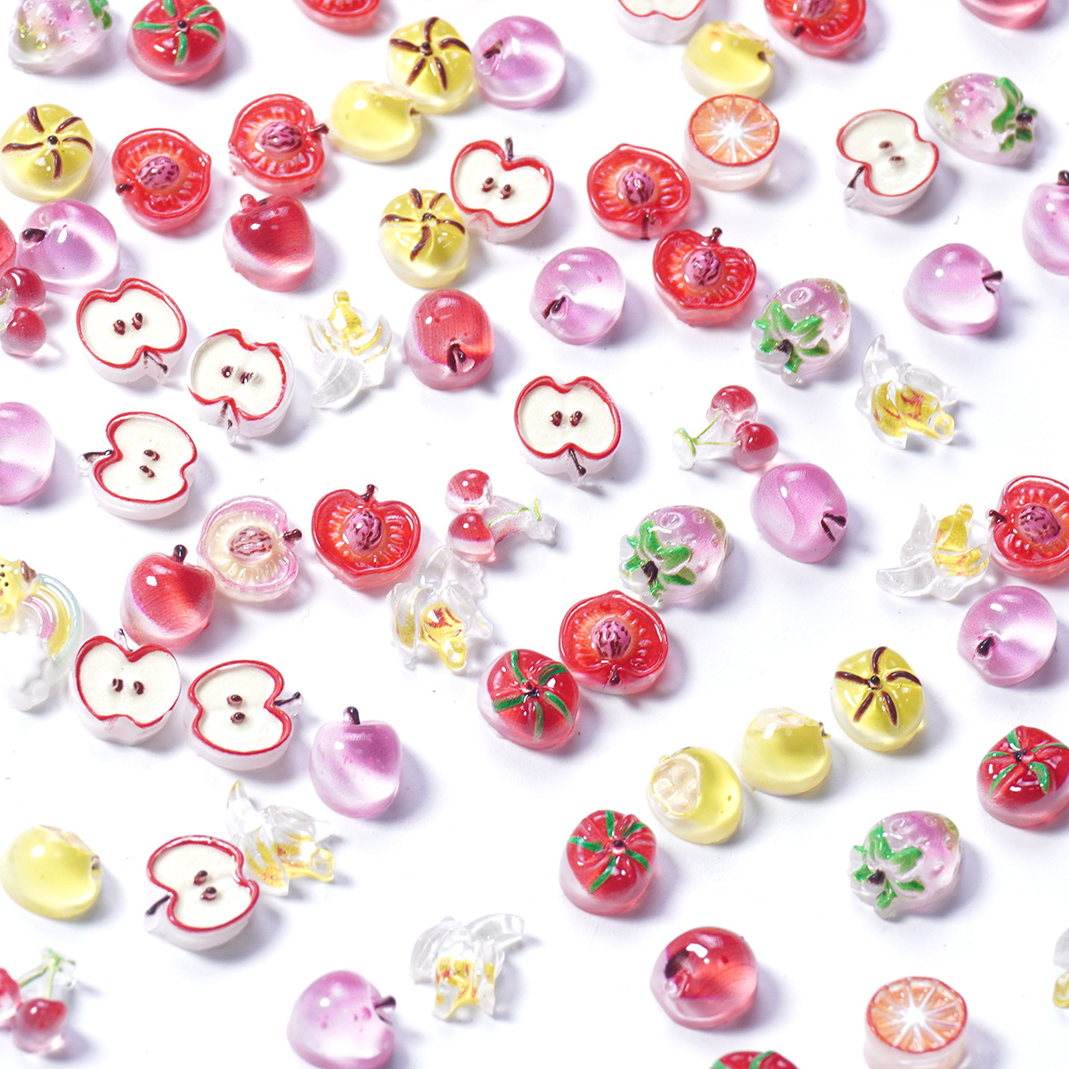 Resin Crafts Diy - 20 Stück 3D-Harz-Charms im japanischen Stil,
