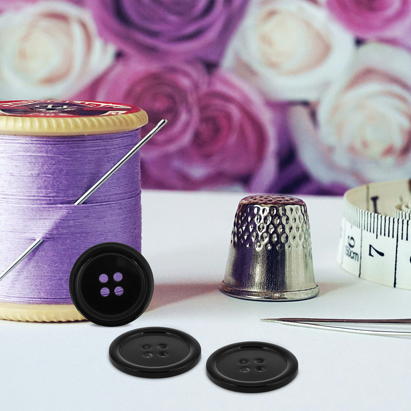 50 Stück Schwarze Runde Harz-N – Resin Crafts Diy Bewertung und Preis