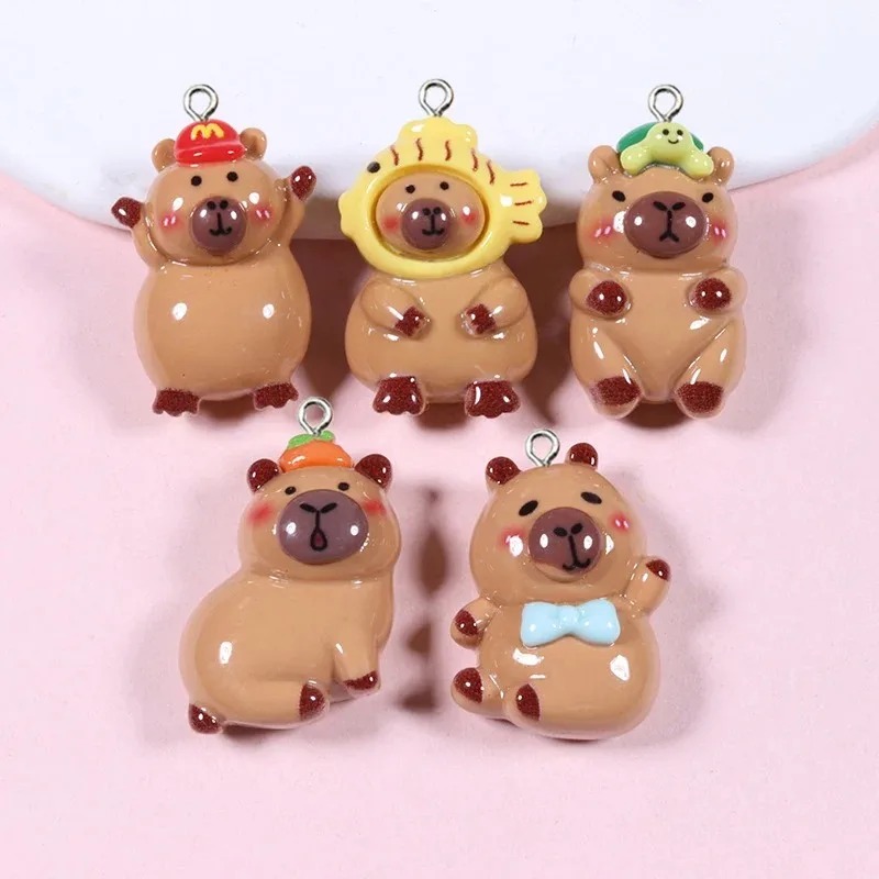 10 Stück Glänzende Flache Capy – Resin Craft Supplies Bewertung und Preis