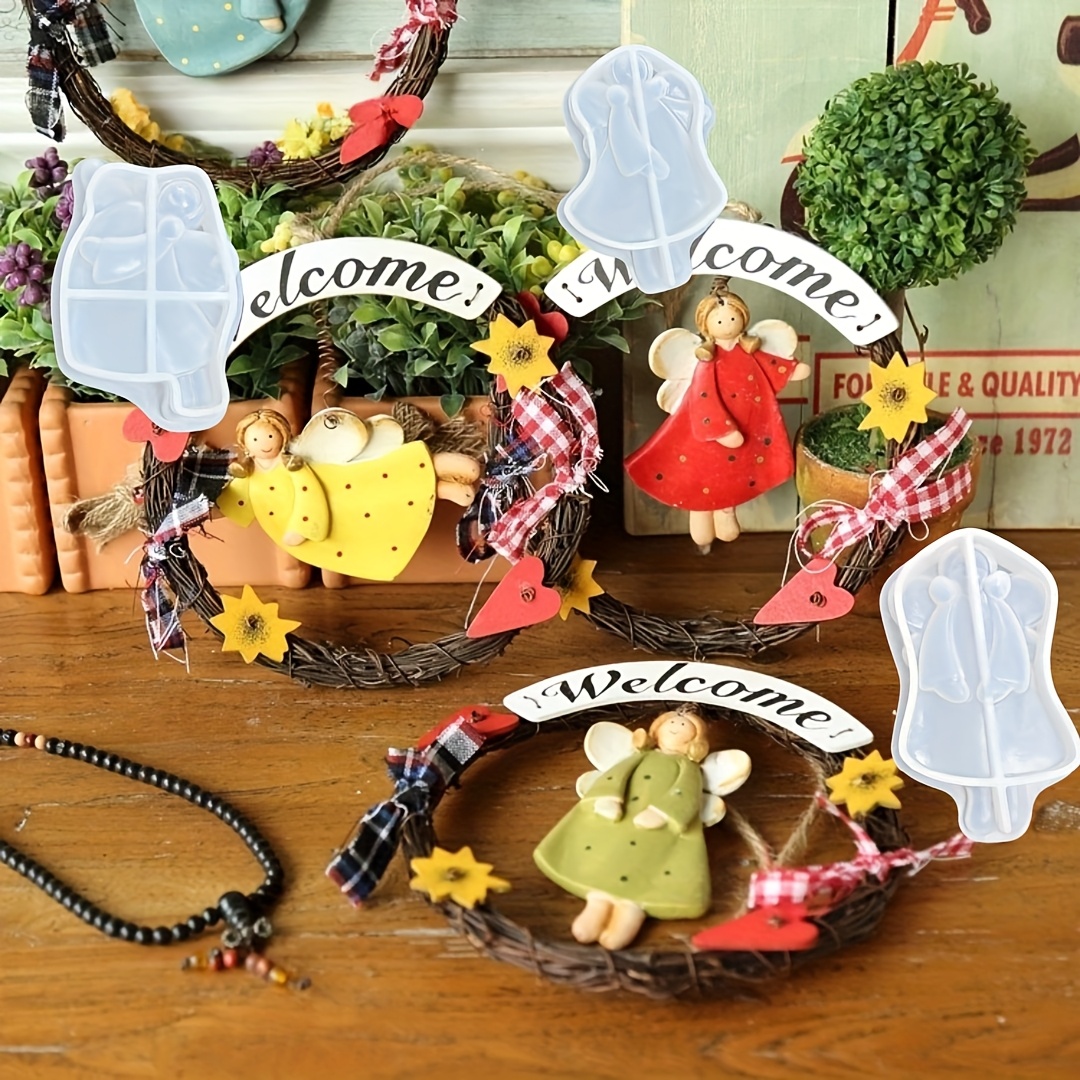 4-teilige Engel-Anhänger-Gießf – Resin Craft Ideas Bewertung und Preis
