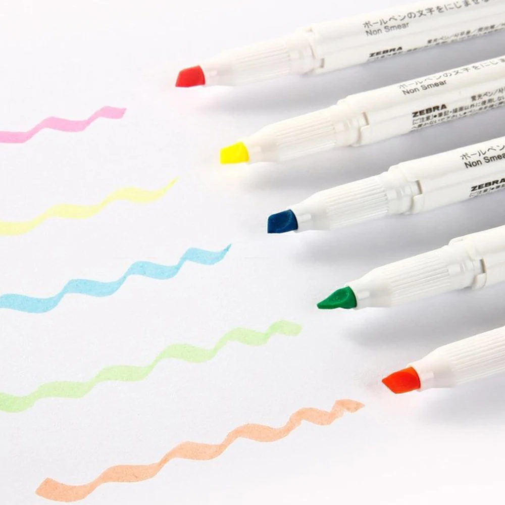 4 stücke Japan Zebra Text mark – Zebra Pen Mildliner Bewertung und Preis