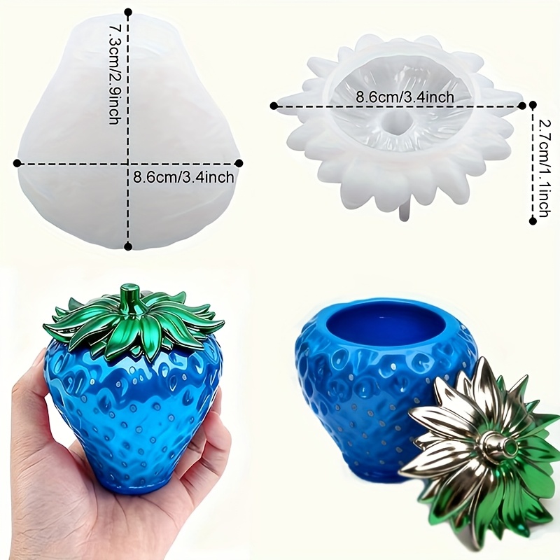 1 Stück Erdbeer-Dosen-Harzform – Resin Craft Ideas Bewertung und Preis