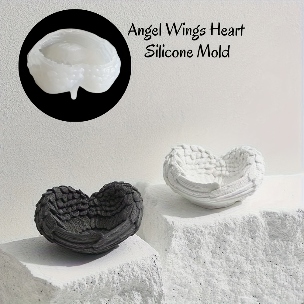 1 Stück Engelsflügel-Herz-Sili – Resin Craft Ideas Bewertung und Preis